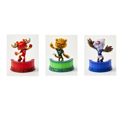 FIFA World Cup 26 Mascot Figurine Set - 6cm